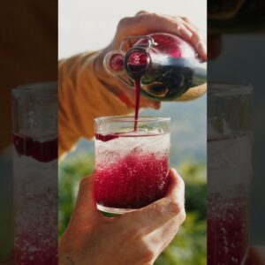 I think our daughter will love this drink, 2 Ingredient Ribena/blackcurrant cordial! #shorts 🌞