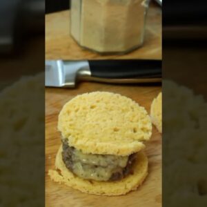 Make Keto bread in 90second with almond flour! #shorts
