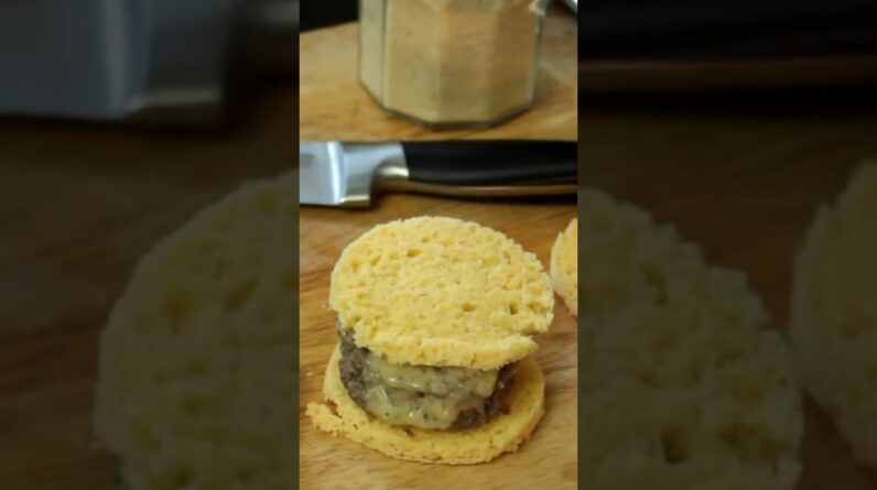 Make Keto bread in 90second with almond flour! #shorts