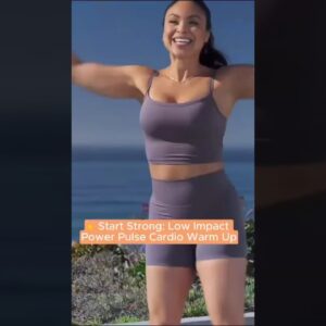 ☀️ Start Strong: Low Impact Power Pulse Cardio Warm Up Exercises Before Workout! 💪