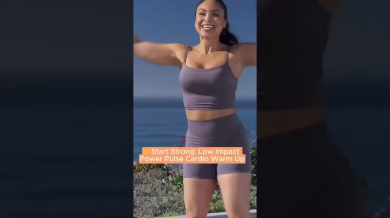☀️ Start Strong: Low Impact Power Pulse Cardio Warm Up Exercises Before Workout! 💪