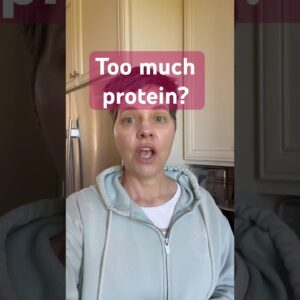 Can You Eat Too Much Protein? 🥩🤷🏼 #protein #glp1 #weightlosstips