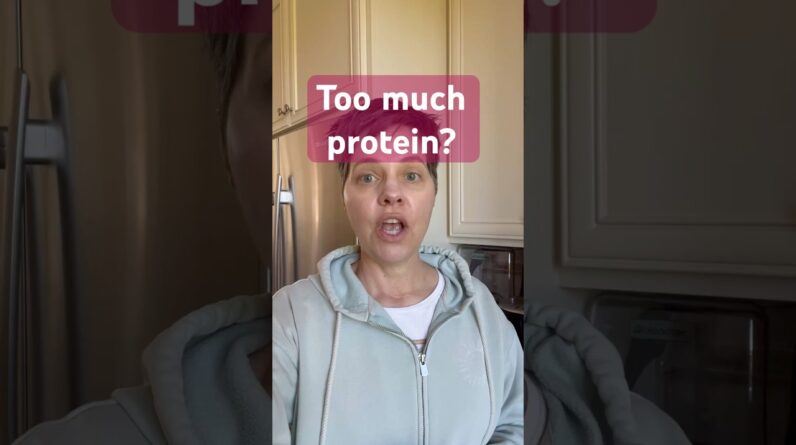Can You Eat Too Much Protein? 🥩🤷🏼 #protein #glp1 #weightlosstips