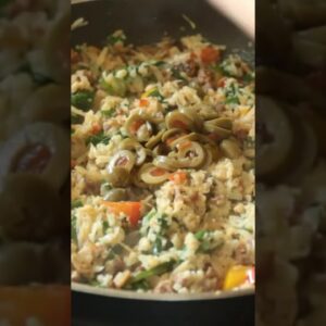 This Keto pork fried rice is heaven on a plate!