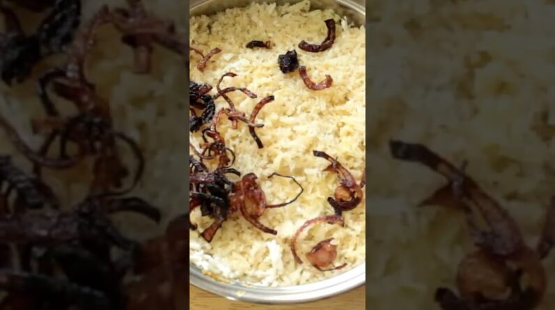 The Best Chicken & Rice dish  Biryani and this is my Keto version with cauliflower rice #shorts