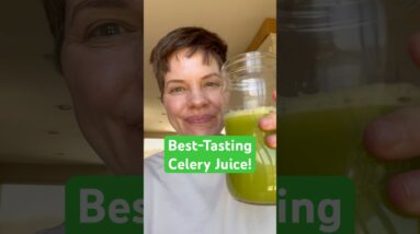 Best-Tasting Celery Juice Recipe #juicing #celeryjuice #recipe