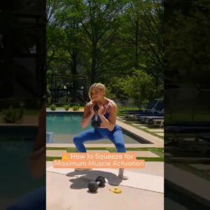 A Gym Workout for Toned Body Women 💪 How to Squeeze for Maximum Muscle Activation