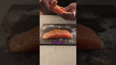 Easy Salmon Rice Bowl Meal Prep - 440 Calories High Protein Recipe