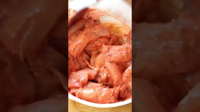 How to make chicken tikka at home two different ways without a tandoor #shorts