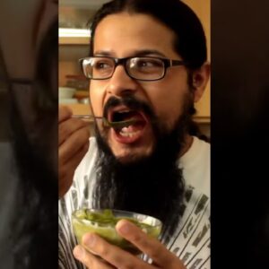 Palak Paneer  a fresh Indian cheese in a spinach sauce #shorts