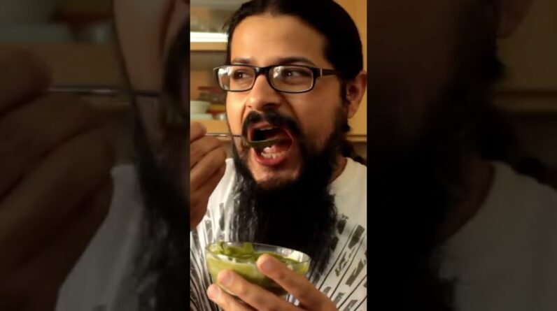Palak Paneer  a fresh Indian cheese in a spinach sauce #shorts