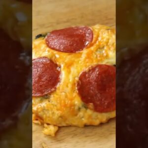 Pizza with no bread, only meat! The meatzza!! #shorts