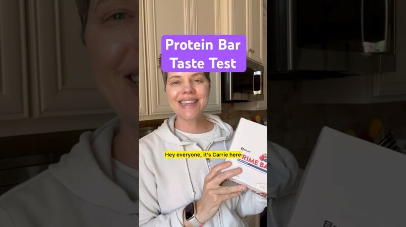 Protein Bar Taste Test (Equip Foods Prime Protein) #protein #glp1community
