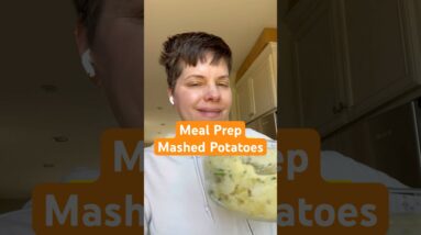 Instant Pot Mashed Potatoes (Dairy-Free Option) #mealprep #instantpot #recipe