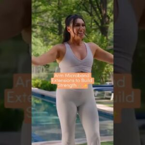 Strength Training at Home: Microband Arm & Shoulder Workout 💪