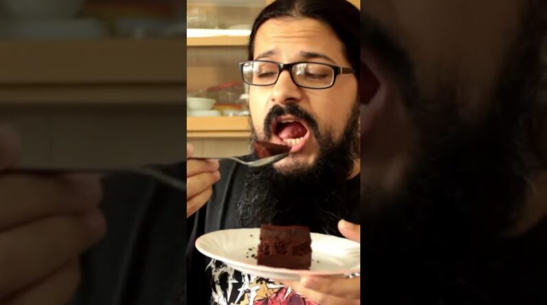 Sugar Free Flourless chocolate cake! Keto Low Carb friendly #shorts