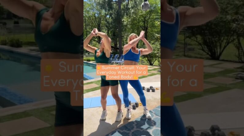 ☀️ EMOM Summer Circuit: Your Everyday Workout for Full Body Toning! 💪