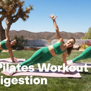 10-Minute Mat Pilates Workout For Digestion