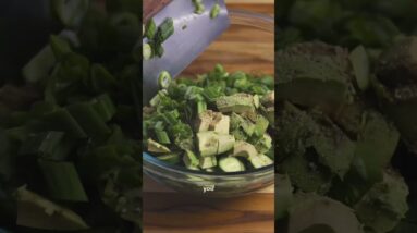 Easy Cucumber Avocado Salad   Quick Sesame Salad Recipe for Meal Prep #mealprep #cucumber #avocado