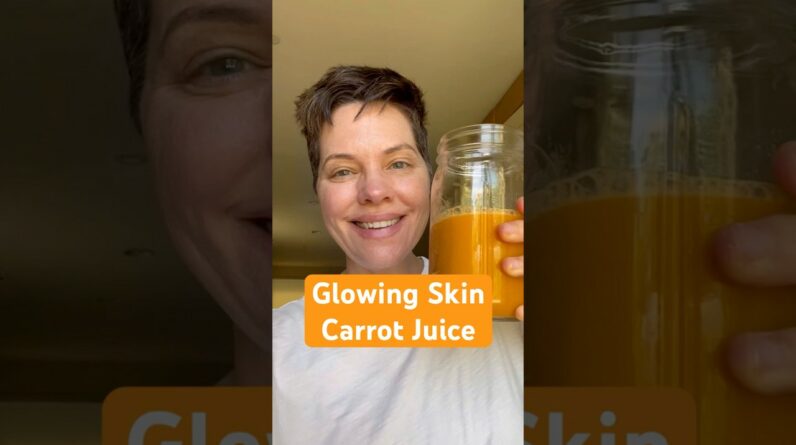 Carrot Juice for Glowing Skin #recipe #juicing #juicingrecipes