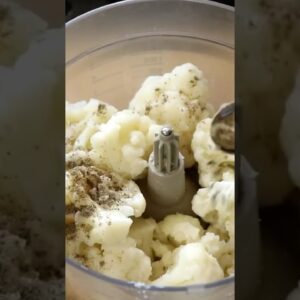 Creamy cheesy cauliflower mash