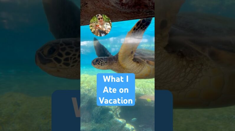 What I Eat in a Day in Maui, Hawaii 🏝️🌺🐠 #wieiadhealthy #maui #hawaii