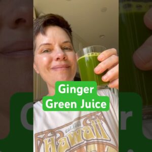 Ginger Green Juice for Acid Reflux #recipe #juicing #juicingtips