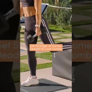 Deadlift & Core Combo: Ultimate Strength Training at Home Routine for Your Legs and Core ✨🏋️‍♀️