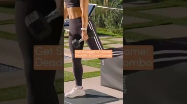 Deadlift & Core Combo: Ultimate Strength Training at Home Routine for Your Legs and Core ✨🏋️‍♀️