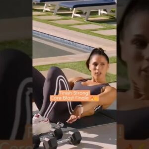 This Core Blast Finale is the Ultimate Strength Training at Home Routine for Your Obliques and Abs 🔥