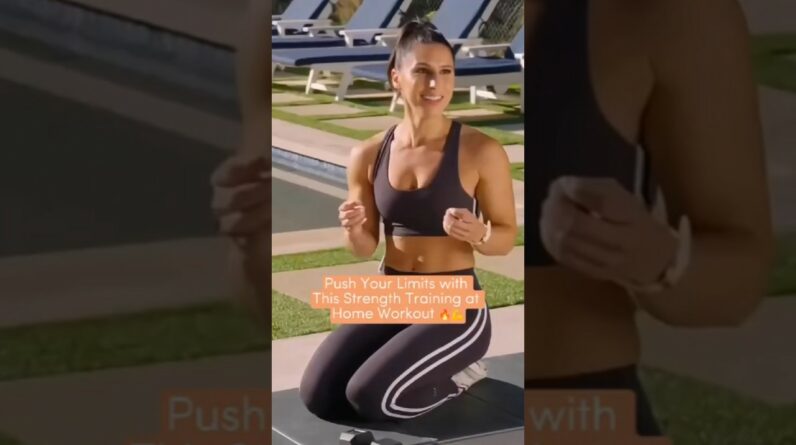 Next-Level Bulgarian Split Squats: Push Your Limits with This Strength Training at Home Workout 🔥💪