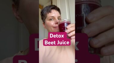 Detoxifying Beetroot Juice Recipe (Using Juicer or Blender) #beetjuice #recipe  #vegetablejuice