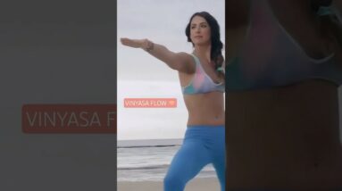 Full Routine Link 👆🏻Complete Your Vinyasa Flow 🧘 And Find Focus - Full Body Stretch & Yoga ✨ #tiu