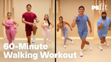 60-Minute Power Walking Remix Workout With Tanner Courtad