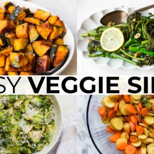 EASY VEGETABLE SIDE DISHES Everyone Will Love | Thanksgiving + Beyond!
