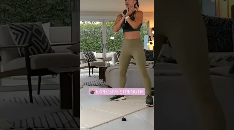 Explosive 💣 Full-Body Strength Circuit (Goblet Squat & Jumps!)