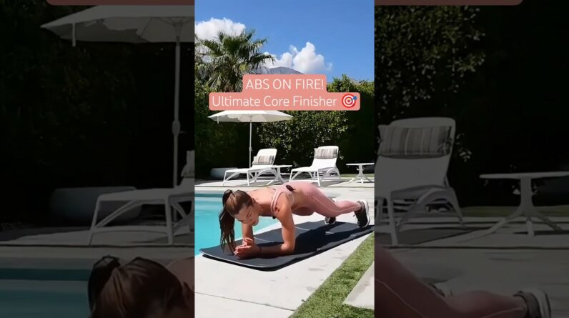 🔥 Upper Body & Core Strength Finisher!