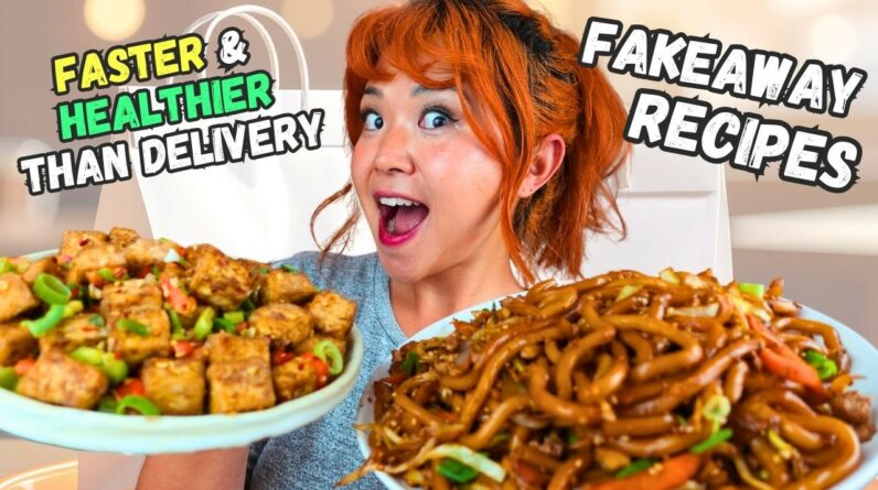 TAKEAWAY RECIPES YOU CAN MAKE AT HOME (Faster Than Delivery!) | HEALTHIER & CHEAPER & VEGAN 2 TAKEAWAY RECIPES YOU CAN MAKE AT HOME (Faster Than Delivery!) | HEALTHIER & CHEAPER & VEGAN