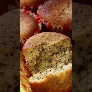 Keto Lemon Poppy seed Muffins
