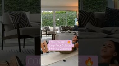 3-Min Oblique & Core BLAST! 🔥 | Ultimate Core Finisher for Strength Training at Home