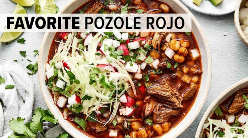 POZOLE ROJO (Authentic Mexican Soup) That'll Win Over Every Guest!