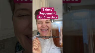 Protein Peppermint Hot Chocolate (No Bone Broth!) 🍫☕️