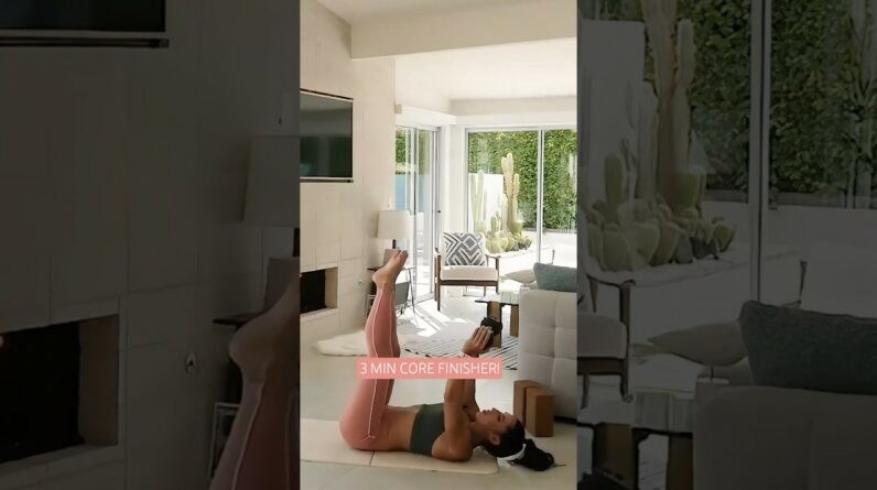 3-Min Core Finisher! 🔥 Arm Toning Workout Complete