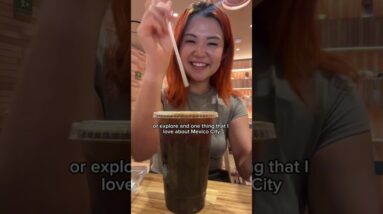 Eating EPIC VEGAN FOOD in Mexico City #shorts