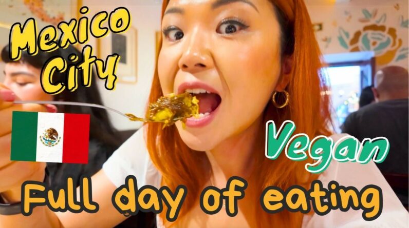 FULL DAY OF EATING & TRAVELLING in Mexico City! (Vegan Group Trip in Mexico City Day 2)
