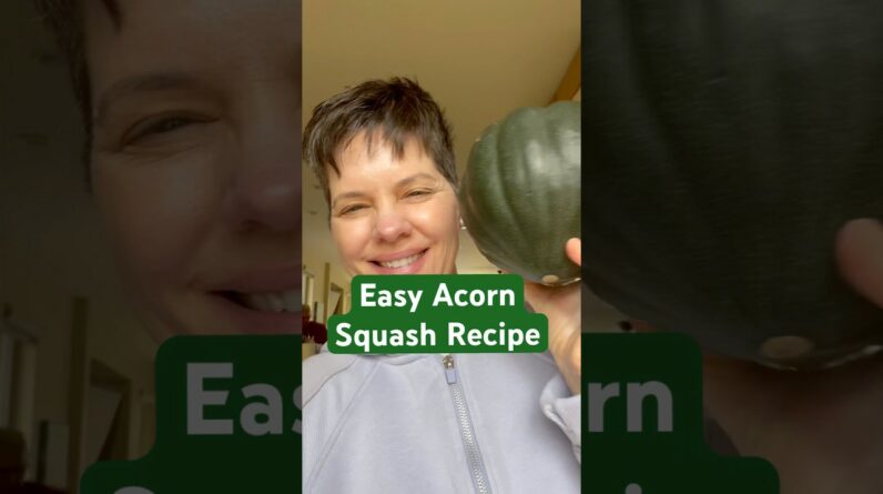 Instant Pot Acorn Squash (So Easy)! #instantpot #recipe #thanksgivingrecipe