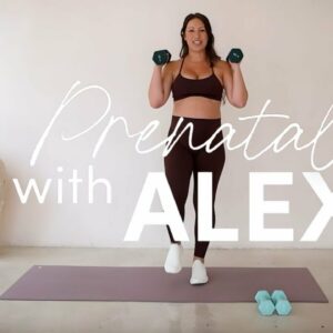 💪 Prenatal Strength Training at Home: Safe & Stable Full Body Workout! 🤰