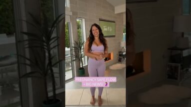 SURPRISE! ✨ Pregnancy-Safe Morning Stretching Exercises! 🤰🧘‍♀️