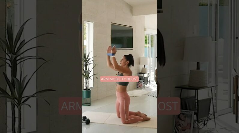 Shoulder Mobility Burn 🔥 Arm Toning Exercises for Women