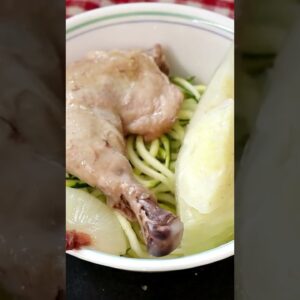 This Hungarian KETO CHICKEN SOUP will warm you up! TRY IT!